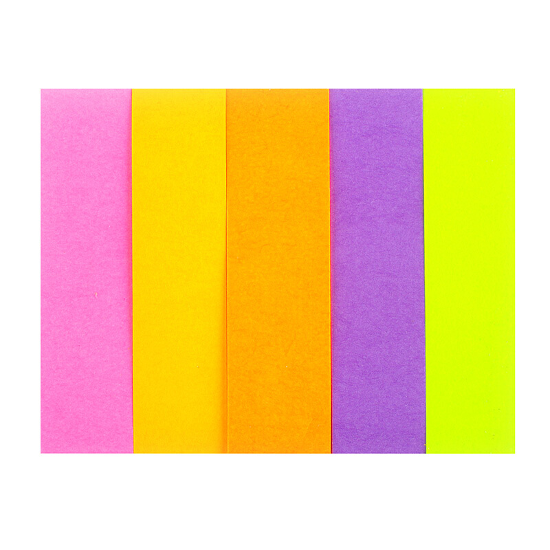 3M（Post-it） 670-5AN 熒光指示標簽/報事貼/分頁標簽 13×51mm 100張*5色/包_http://www.nebao.cn/img/images/C201902/1551164102229.jpg