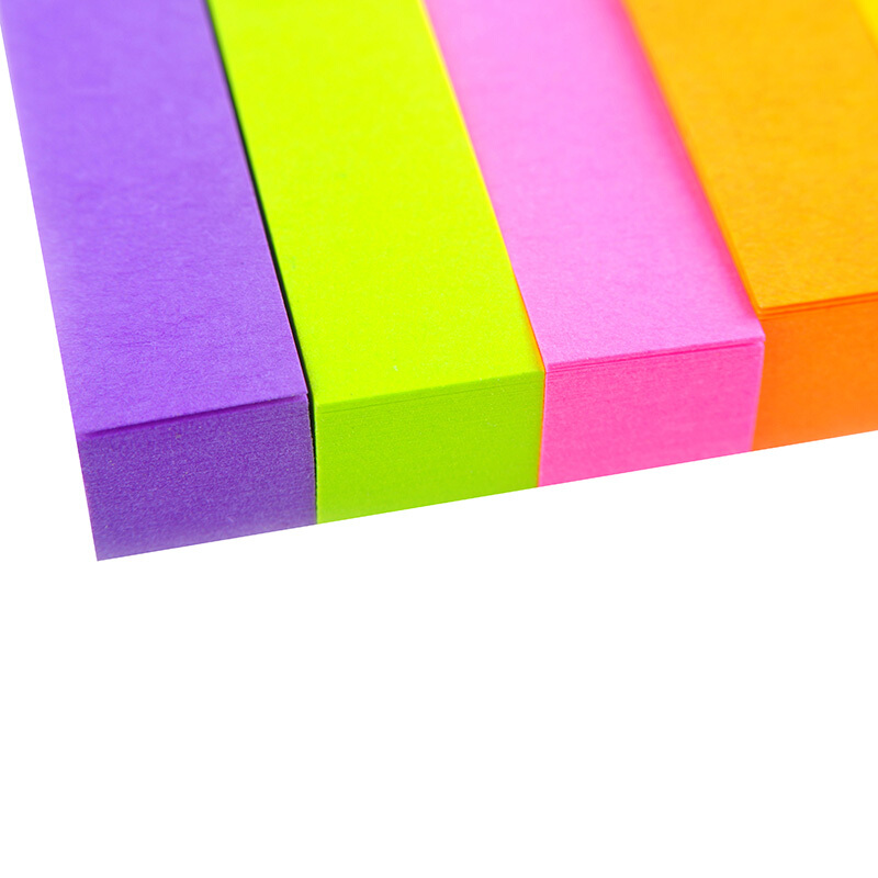 3M（Post-it） 670-5AN 熒光指示標簽/報事貼/分頁標簽 13×51mm 100張*5色/包_http://www.nebao.cn/img/images/C201902/1551164102260.jpg
