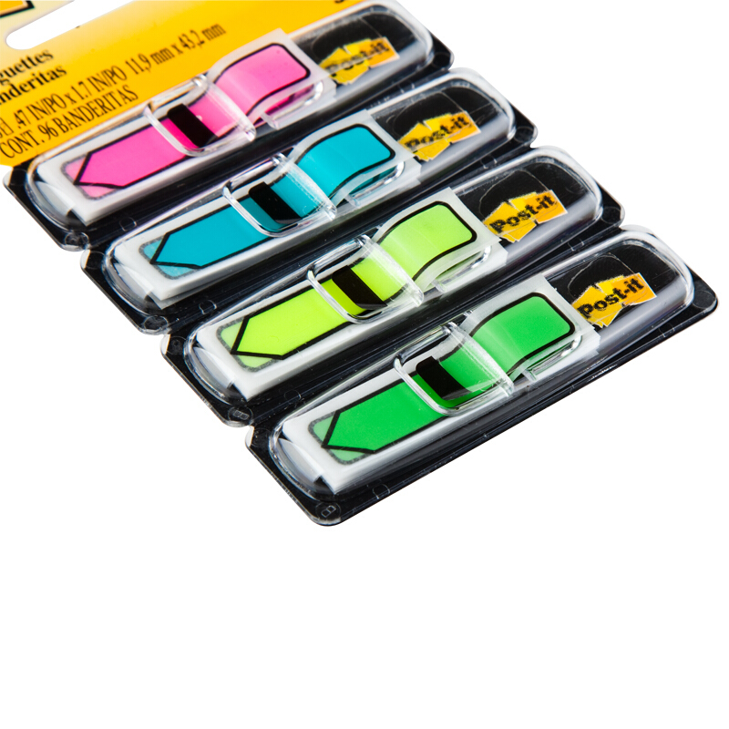 3M（Post-it） 684-ARR4 箭頭指示標簽/報事貼 24片*4色/包_http://www.nebao.cn/img/images/C201902/1551164402023.jpg