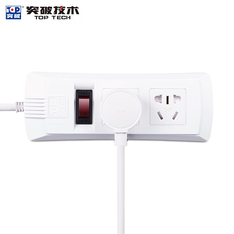 突破（TOP） 新國標電源插座/插線板/排插/接線板(三位總控1.8米)_http://www.nebao.cn/img/images/C201902/1551249920842.jpg