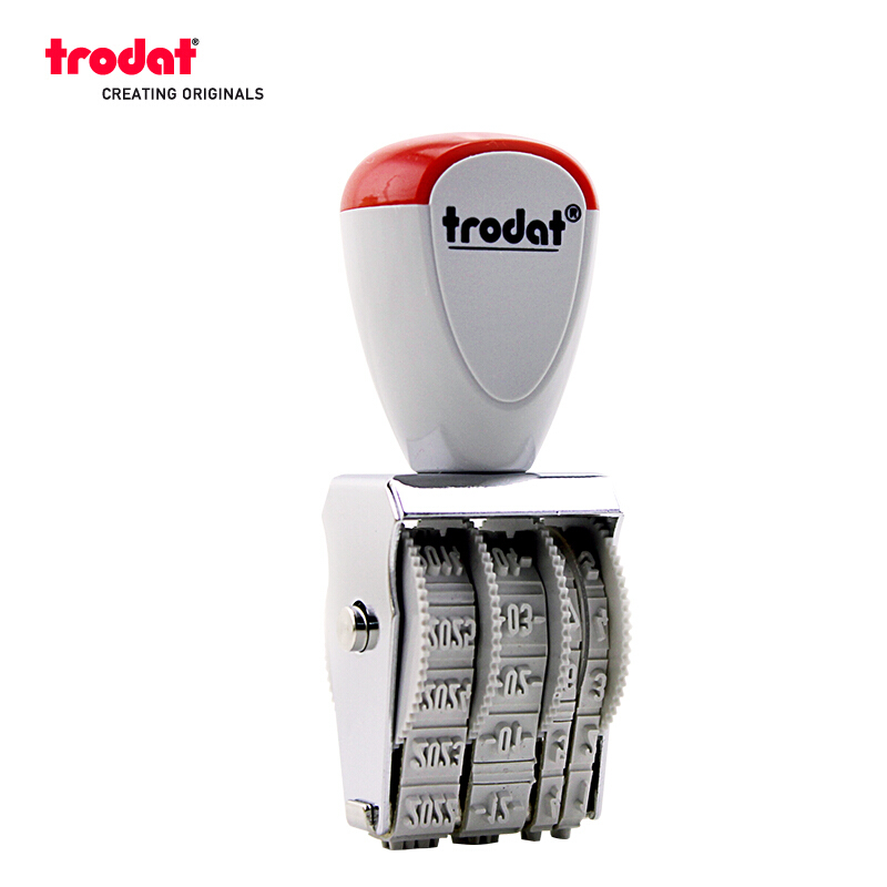 卓達（trodat） 1000 8位中文轉輪日期印章 字高3mm