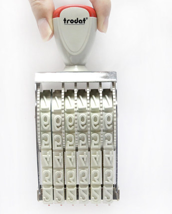 卓達（trodat） 15126 6位手工數字印 _http://www.nebao.cn/img/images/C201903/1551773597211.jpg