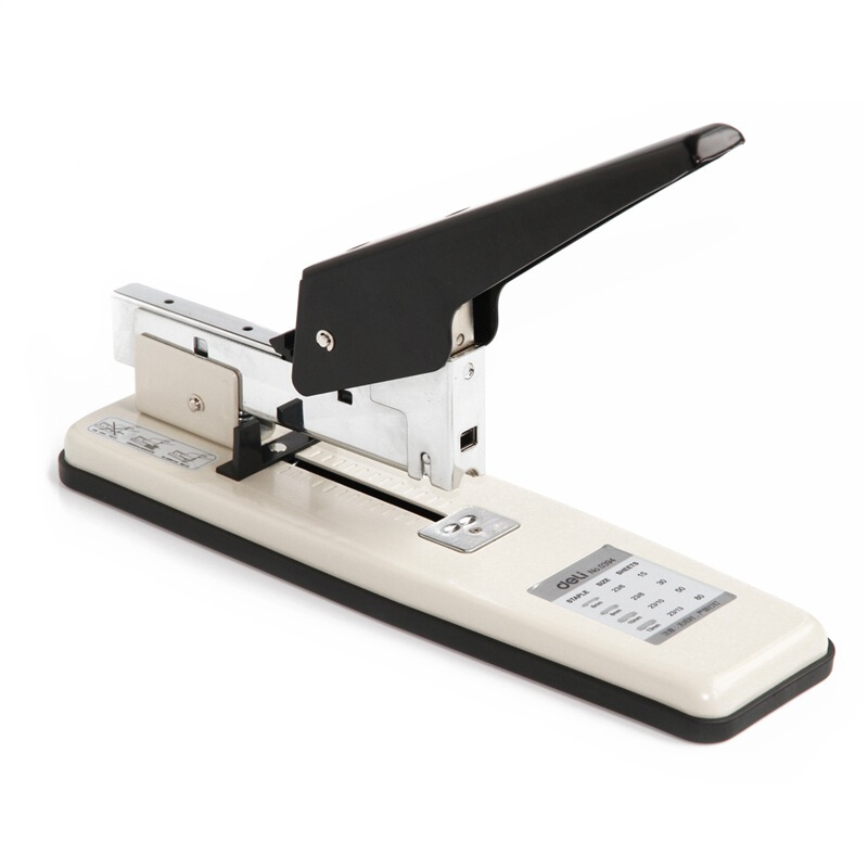 得力（deli） 0394  80頁厚層訂書機 236 2313 灰色_http://www.nebao.cn/img/images/C201903/1551777280833.jpg