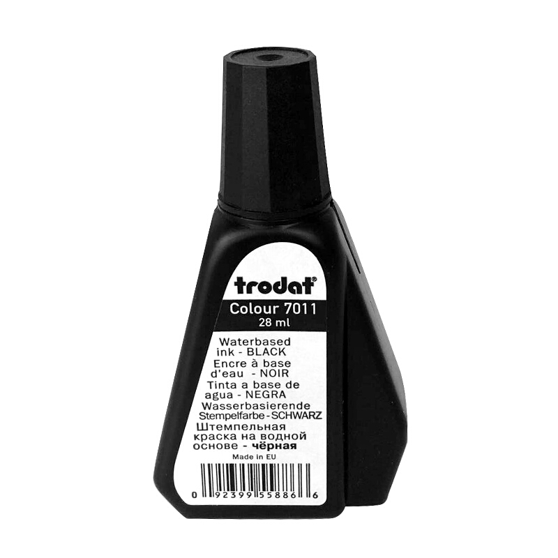 卓達（trodat） 7011 自動回墨印油 28ml(黑色)