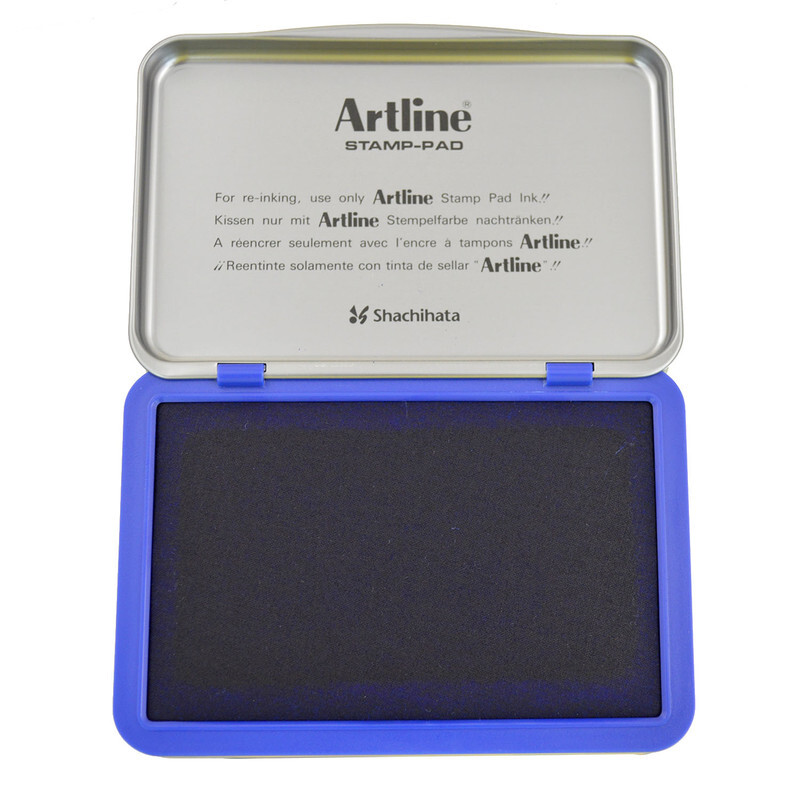 旗牌（Artline） 雅麗 EHJ-3  速干印臺 財務專用印臺（藍色）_http://www.nebao.cn/img/images/C201903/1552012161115.jpg