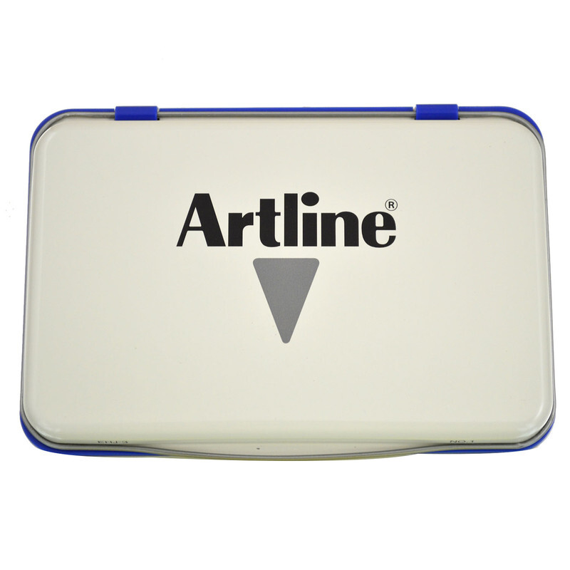 旗牌（Artline） 雅麗 EHJ-3  速干印臺 財務專用印臺（藍色）_http://www.nebao.cn/img/images/C201903/1552012161129.jpg