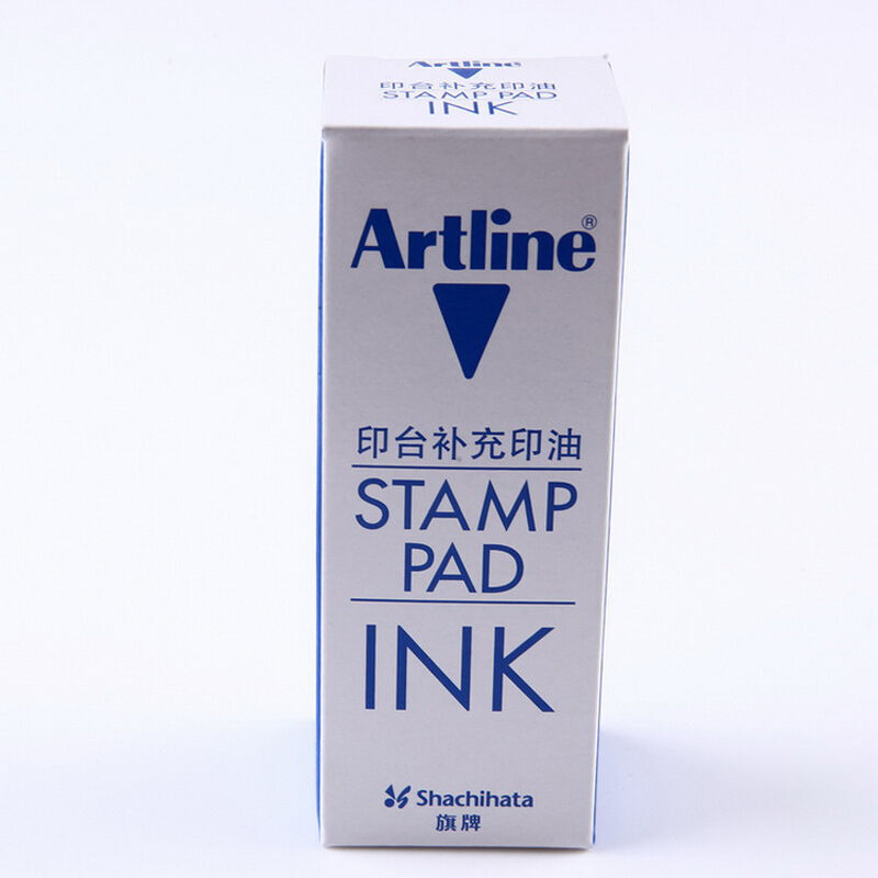 旗牌（Artline） 雅麗ESA-2N 辦公印臺補充印油50ml(藍色)_http://www.nebao.cn/img/images/C201903/1552013074402.jpg