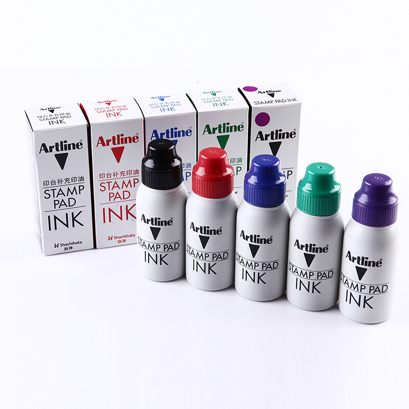 旗牌（Artline） 雅麗ESA-2N 辦公印臺補充印油50ml(藍色)_http://www.nebao.cn/img/images/C201903/1552013074423.jpg
