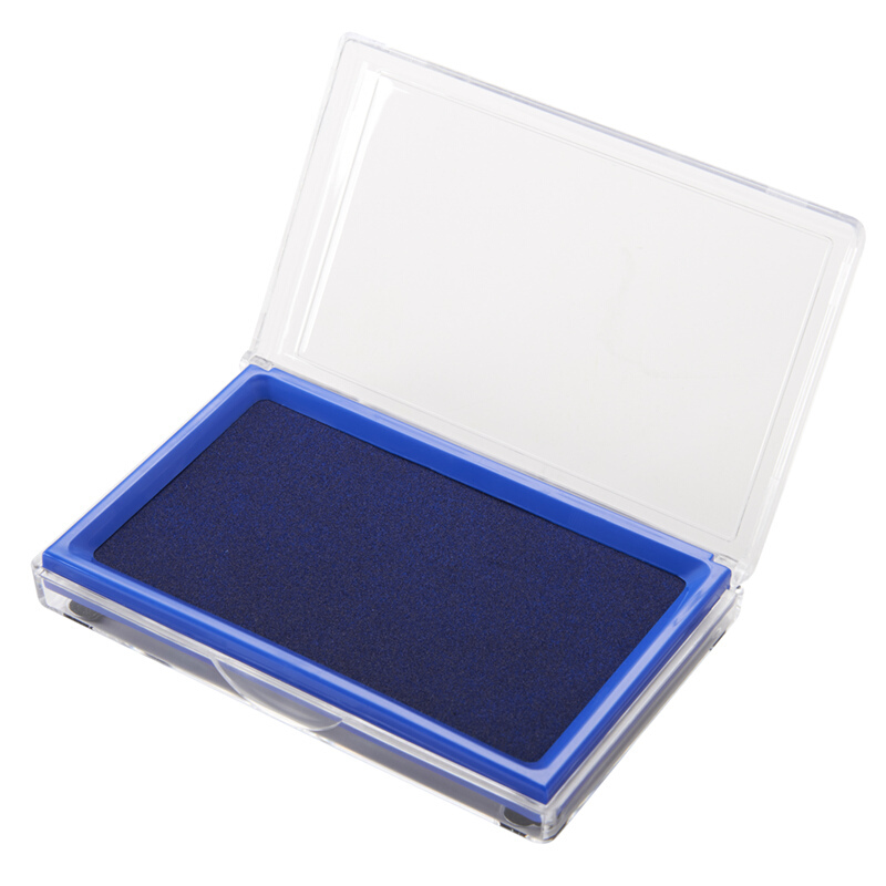 晨光（M&G） AYZ97513 財務專用方形透明快干印臺印泥138*88mm(藍色)_http://www.nebao.cn/img/images/C201903/1552026369756.jpg