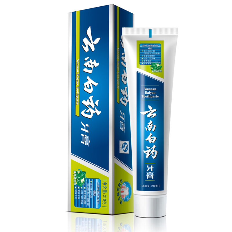 云南白藥 牙膏 210g （留蘭香型）_http://www.nebao.cn/img/images/C201903/1552035859510.jpg