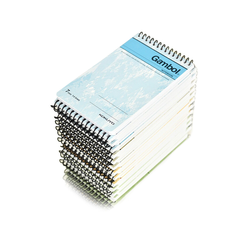 渡邊（Gambol） SA7506 螺旋豎翻筆記本 A7/50頁(yè) 24本/包 (本)_http://www.nebao.cn/img/images/C201903/1552284213894.jpg