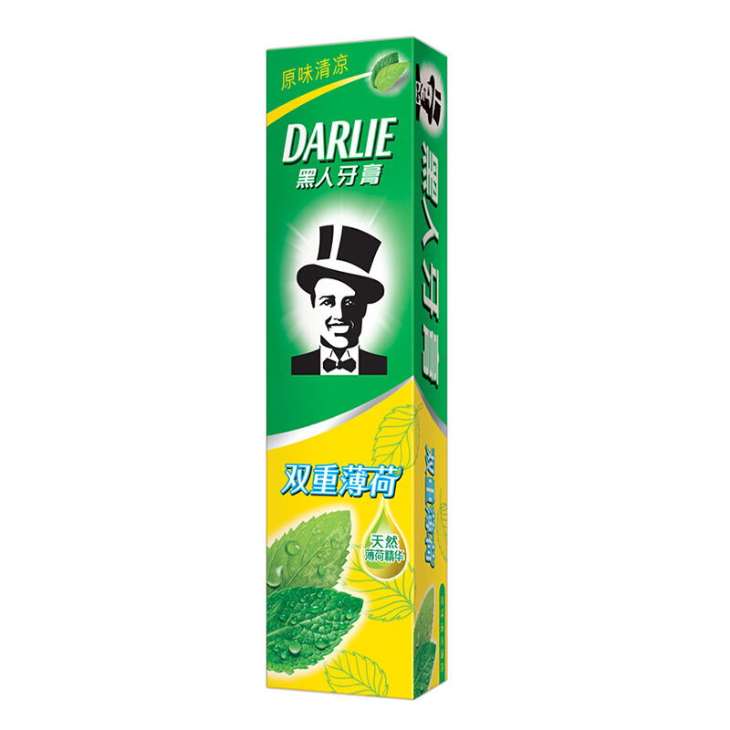 黑人（DARLIE） 雙重薄荷  牙膏 90g_http://www.nebao.cn/img/images/C201903/1552294417736.jpg