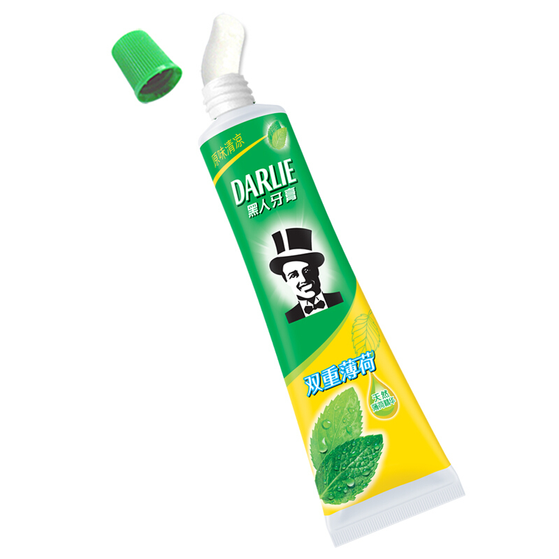 黑人（DARLIE） 雙重薄荷  牙膏 90g_http://www.nebao.cn/img/images/C201903/1552294431782.jpg