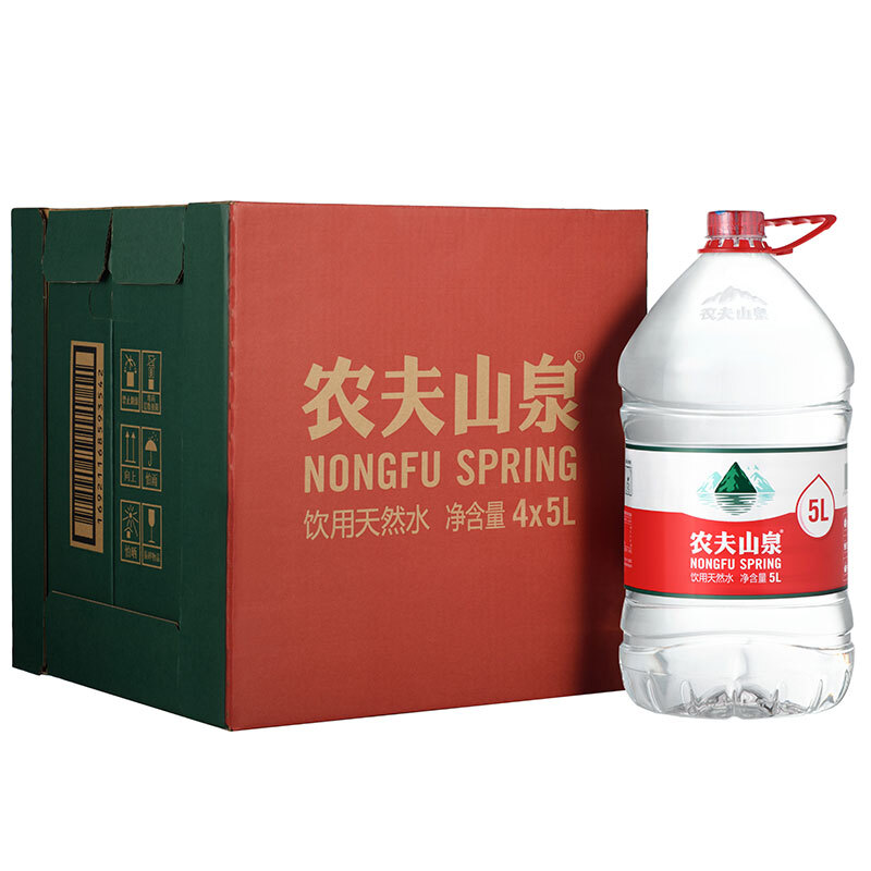 農夫山泉（NONGFU SPRING） 5L 飲用天然水 4桶 整箱_http://www.nebao.cn/img/images/C201903/1552382172521.jpg