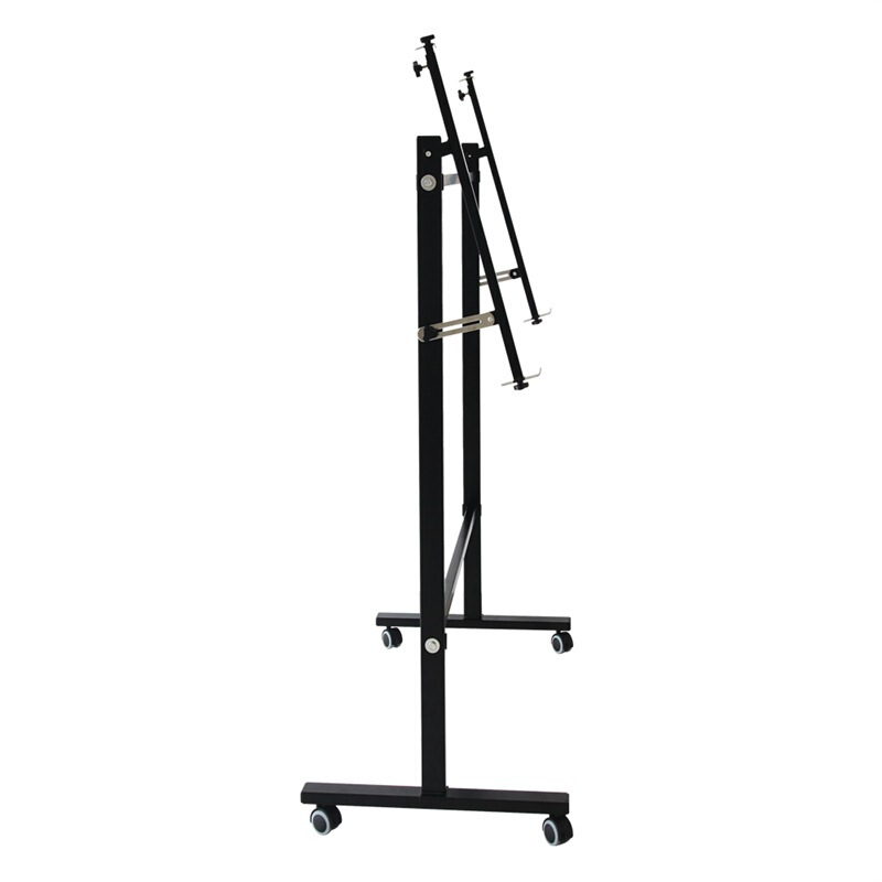 得力（deli） 7830 120*56*157cm穩定耐用白板架 加厚 穩定 雙橫杠(黑)_http://www.nebao.cn/img/images/C201903/1552458437684.jpg