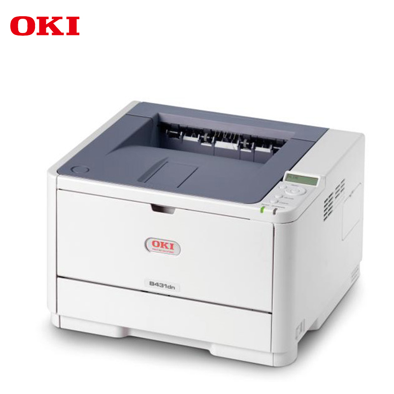 OKI B412DN 黑白LED 激光打印機 A4辦公殯儀館打印長紙 挽聯 膠片不干膠雙面打印