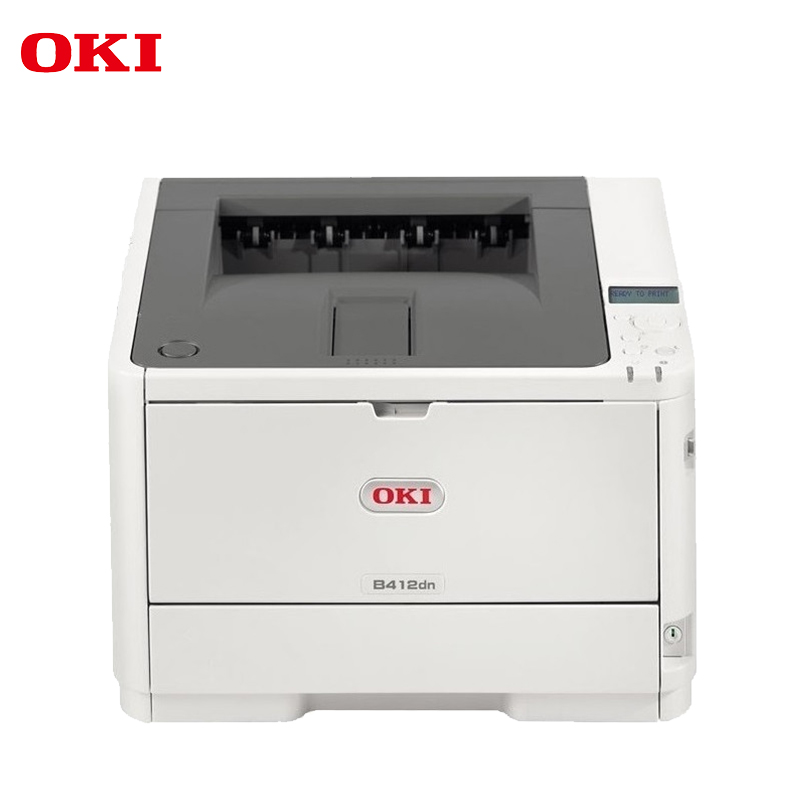 OKI B412DN 黑白LED 激光打印機(jī) A4辦公殯儀館打印長紙 挽聯(lián) 膠片不干膠雙面打印_http://www.nebao.cn/img/images/C201904/1554095101332.jpg