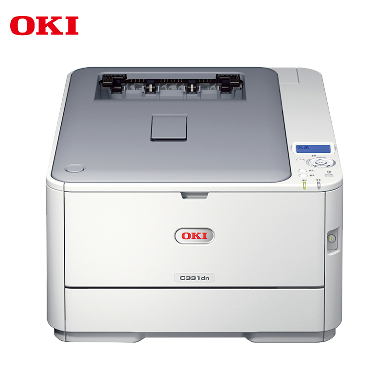 OKI C331dn A4彩色激光LED打印機 雙面 網絡可打長紙激光打印機