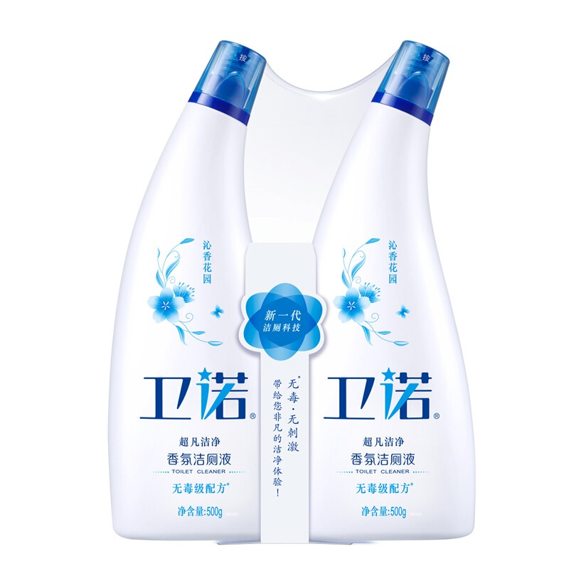 藍月亮2瓶衛諾沁香花園香氛潔廁液500g