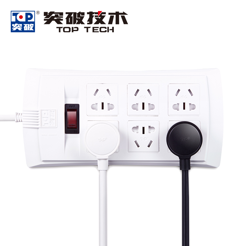 突破 D1K62(原TZ-C162)*6位總控*過載保護、保護門*新國標插座 (5米)_http://www.nebao.cn/img/images/C201906/1561018027707.png