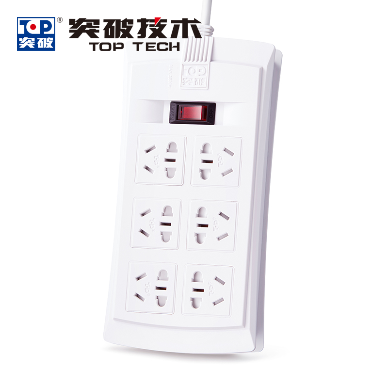 突破 D1K62(原TZ-C162)*6位總控*過載保護、保護門*新國標插座 (3米)_http://www.nebao.cn/img/images/C201906/1561018034842.png