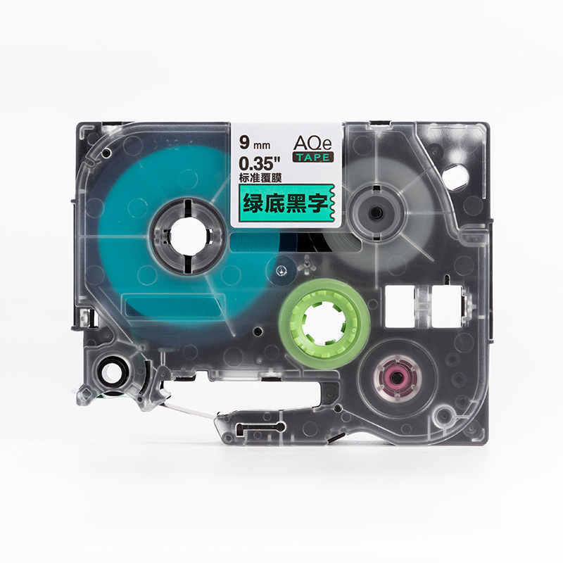愛墨 AQe-641（18mm）標準覆膜標簽打印機色帶  白底黑字_http://www.nebao.cn/img/images/C201907/1564102988890.jpg