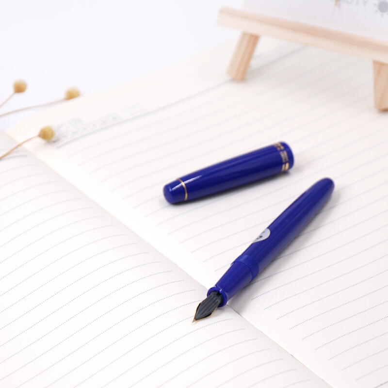 百樂(lè)（PILOT）FP-78G+鋼筆套裝   商務(wù)簽字筆練字送禮鋼筆墨水復(fù)古禮盒裝 (F尖藍(lán)色)_http://www.nebao.cn/img/images/C201910/1571125770741.jpg