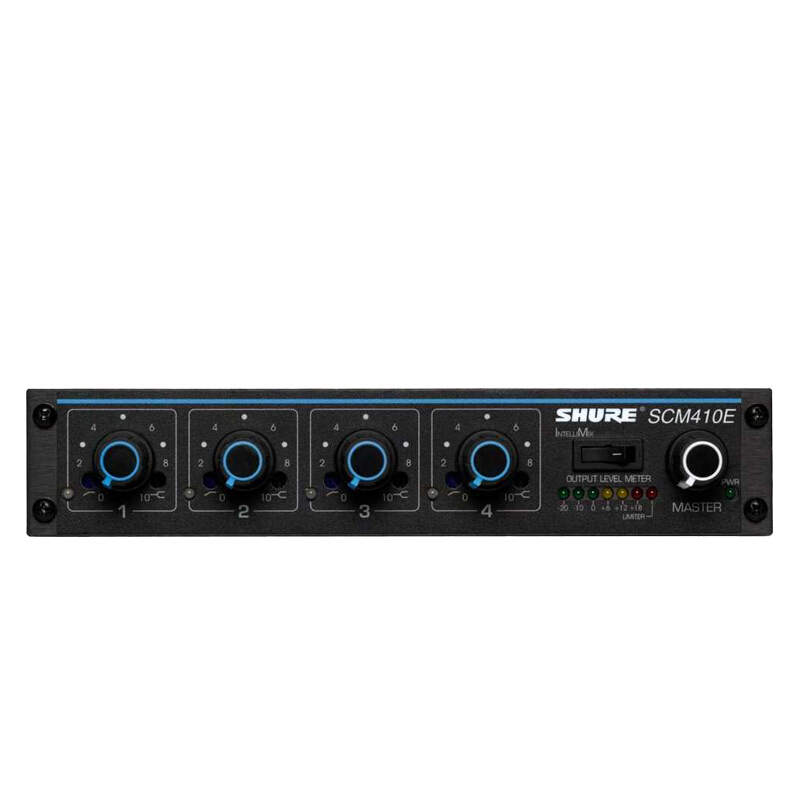 SHURE/舒爾 四通道自動混音器 SCM410