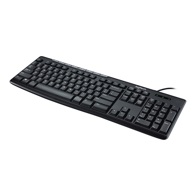 羅技（Logitech）K200 鍵盤 有線鍵盤 辦公鍵盤 全尺寸 黑色_http://www.nebao.cn/img/images/C201910/1572506200251.jpg