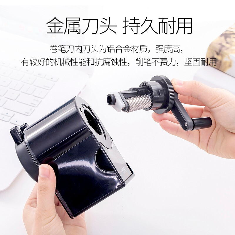 三菱UNI手搖削筆器KH-18轉筆刀卷筆刀(藍色)_http://www.nebao.cn/img/images/C201911/1572849889061.jpg