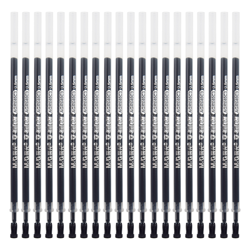 晨光（M&G）0.5mm全針管簽字筆替芯AGR640C3/20支裝(黑色)_http://www.nebao.cn/img/images/C202007/1594779911160.jpg