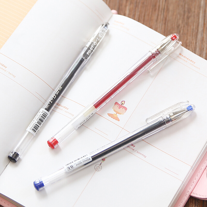 百樂（PILOT）BL-G1-5T 子彈頭中性筆啫喱筆 簽字筆0.5mm/12支裝（紅色）_http://www.nebao.cn/img/images/C202009/1598929022997.jpg