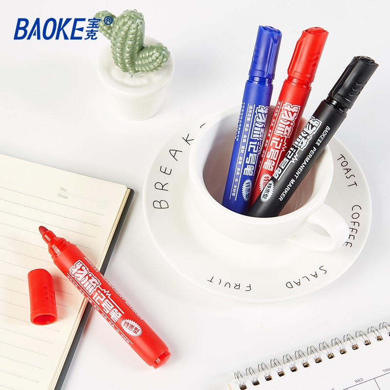 寶克（BAOKE） MP-291 油性快干物流記號筆 黑色 12支/盒_http://www.nebao.cn/img/images/C202009/1599724026285.jpg