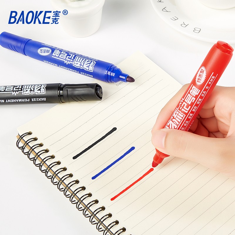 寶克（BAOKE） MP-291 油性快干物流記號筆 黑色 12支/盒_http://www.nebao.cn/img/images/C202009/1599724029105.jpg