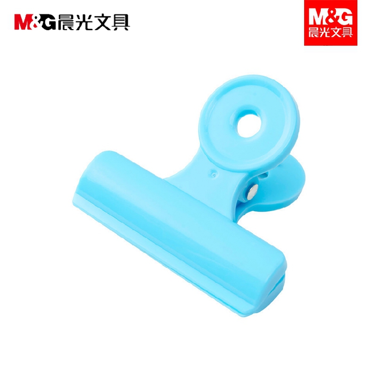 晨光（M&G） ABS92751 彩色塑膠票夾票據夾 64mm 5只袋 _http://www.nebao.cn/img/images/C202009/1600147316721.jpg