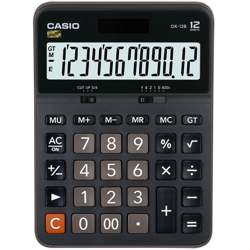 卡西歐（CASIO） DX-12B 商務計算器 大型機 黑色 DX-12S升級款_http://www.nebao.cn/img/images/C202009/1600671375095.jpg