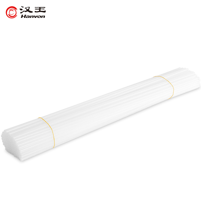 漢王（Hanvon）HW-003GP手動財務裝訂機專用透明裝訂鉚管Φ4.8*500mm 100支/盒裝熱熔管