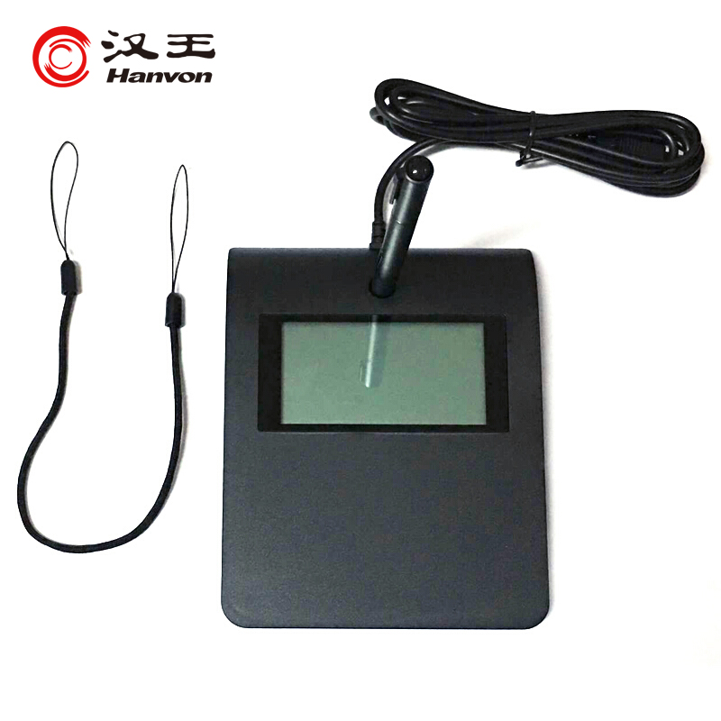 漢王（Hanvon）ESP370U 3.7英寸電子簽批屏手寫簽批板 行業簽名屏原筆跡保存 簽名數位板銀行政務窗口OA辦公_http://www.nebao.cn/img/images/C202010/1603424540167.jpg
