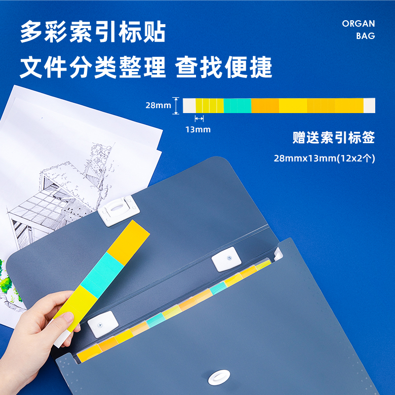 得力(deli)13格A4手提風(fēng)琴包多層文件夾 樂素系列學(xué)生試卷收納袋資料冊(cè)補(bǔ)習(xí)包 淺藍(lán)72593_http://www.nebao.cn/img/images/C202107/1625818245452.jpg