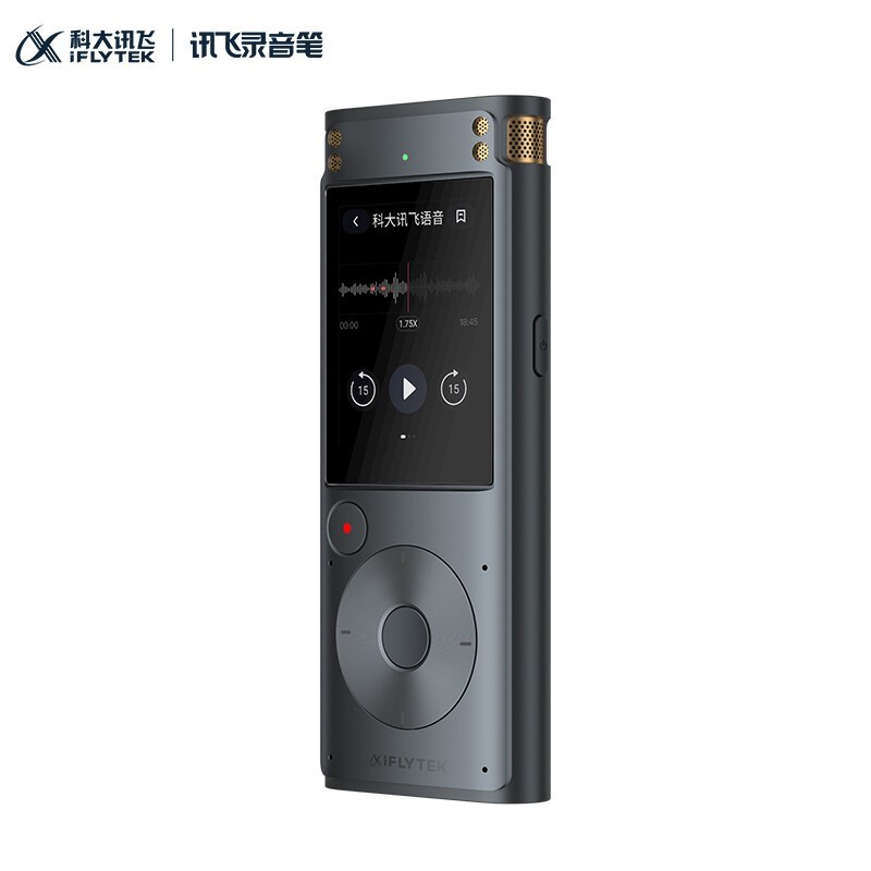 科大訊飛 AI智能錄音筆SR302 16G+云存儲 星空灰_http://www.nebao.cn/img/images/C202110/1634286053793.jpg