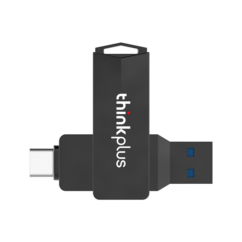 聯想（ThinkPlus）MU254 U盤金屬雙接口 商務優盤 USB/Type-C手機電腦兩用 電腦手機二用U盤MU254 64G_http://www.nebao.cn/img/images/C202111/1636451353095.jpg