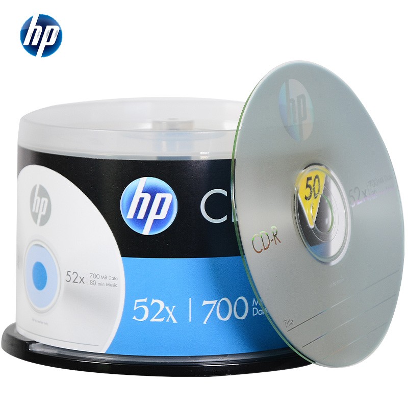 惠普（HP） CD-R 光盤 52速700MB 桶裝50片_http://www.nebao.cn/img/images/C202201/1641952978707.jpg