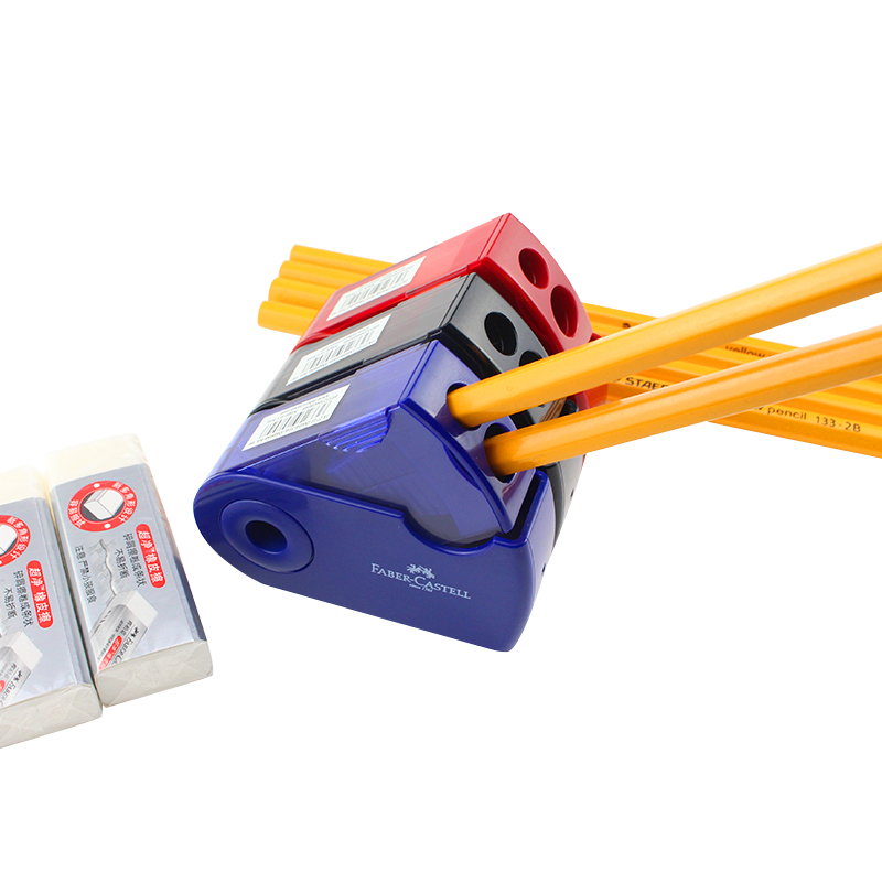 輝柏嘉（Faber-castell）雙孔卷筆刀 182701_http://www.nebao.cn/img/images/C202202/1644816290207.jpg