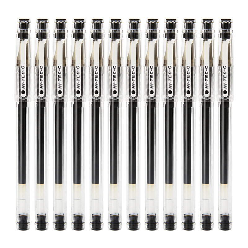 百樂(lè)（PILOT）BLLH-20C3-B 超細(xì)鋼珠中性筆啫喱筆 簽字筆（黑色0.3mm）