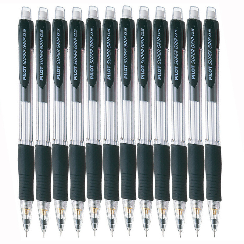 百樂(lè)（PILOT） H-185-SL 自動(dòng)鉛筆 透明筆桿0.5mm（黑色）