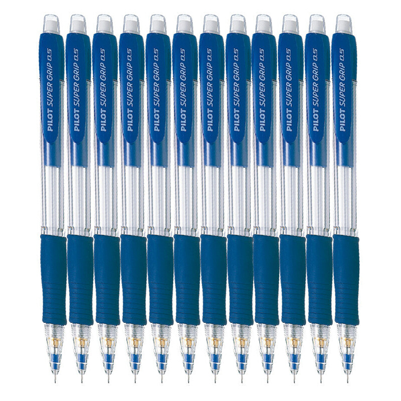 百樂(lè)（PILOT） H-185-SL 自動(dòng)鉛筆 透明筆桿0.5mm（藍(lán)色）