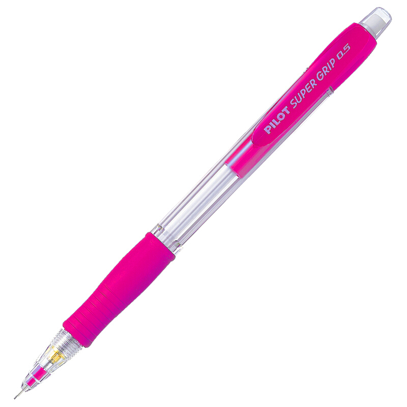 百樂（PILOT） H-185-SL 自動鉛筆 透明筆桿0.5mm（粉紅色） 12支/盒_http://www.nebao.cn/img/sp/102/df6a2c0a-8e66-4e8e-82b2-386882dba550.jpg
