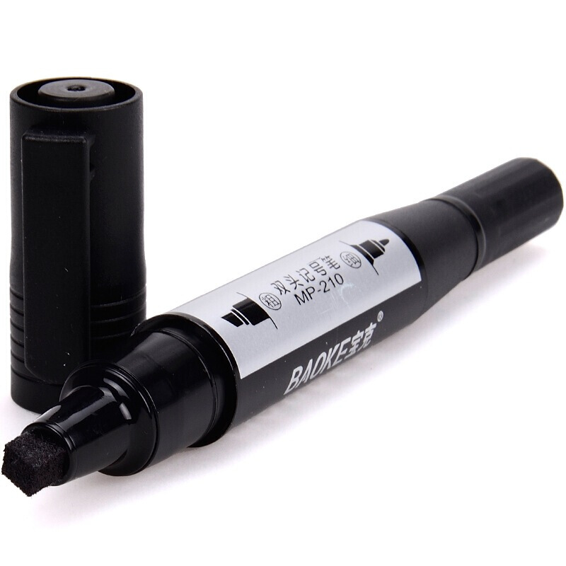 寶克（BAOKE） MP-210 油性大雙頭記號筆 12支/盒（黑色）_http://www.nebao.cn/img/sp/104/4a9aa616-1684-472a-9112-ef9a112179c8.jpg