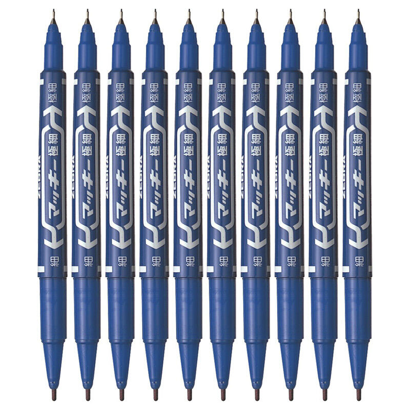 斑馬（ZEBRA） MO-120-MC-BK 小雙頭記號筆 單支裝（藍色）_http://www.nebao.cn/img/sp/104/55399842-a66c-45ca-acc9-9b9c974a516a.jpg