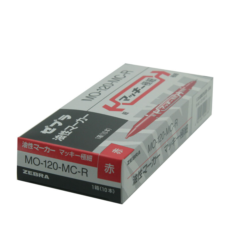 斑馬（ZEBRA） MO-120-MC-BK 小雙頭記號筆 單支裝（紅色）_http://www.nebao.cn/img/sp/104/9173323d-6583-426c-b4c9-27a2ba7bc357.jpg